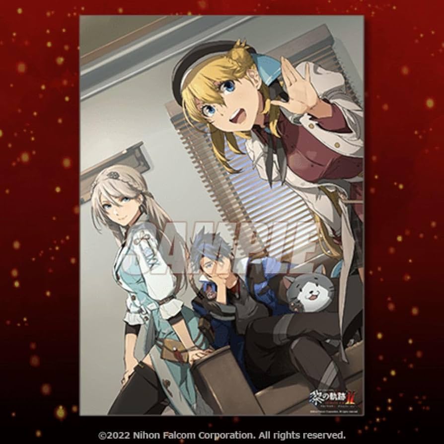 界の軌跡　黎の軌跡　ジュディス　リゼット　A3クリアポスター　額縁入り 界の軌跡 黎の軌跡 ジュディス リゼット A3クリアポスター 額縁